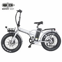 Convenient Folding 20" Fat Tire Electric Bicycle with Ce En15194